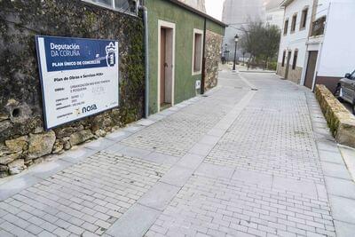 Boiro - Urbanización da rúa Tenencia 