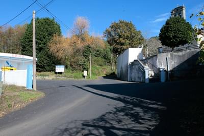 Paderne - Pavimentación de viais na parroquia de Souto 